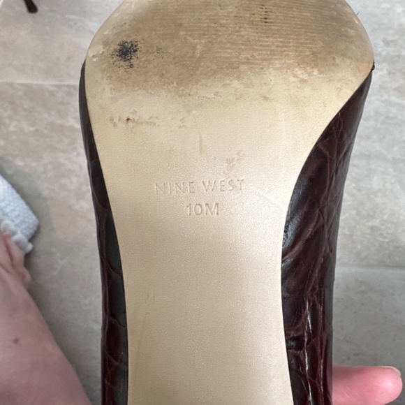 Nine West nuncio heels size 10 - Picture 5 of 5